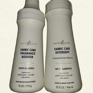 Bath & Body Works White Gardenia Laundry Set | Detergent + Booster | Sold Out